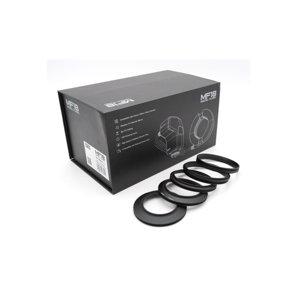 Nissin MF18 Ring Flash (Nikon F) NSHOT Usato fotografico garantito